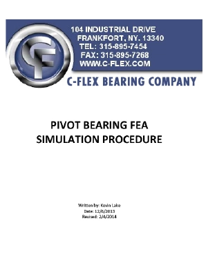 Bearing Simulation Guide