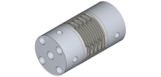Metric Lattice Coupling Model
